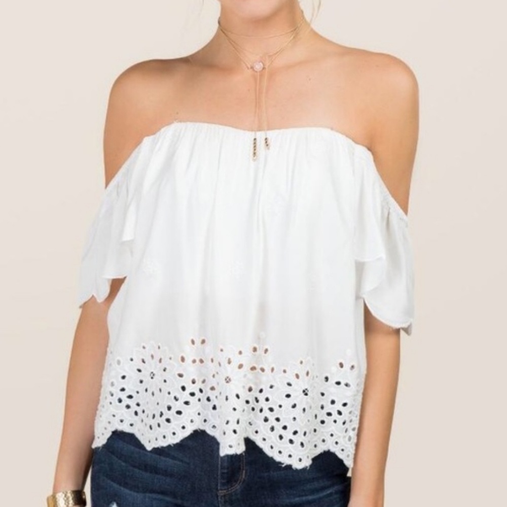 Off the shoulder top